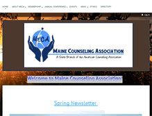 Tablet Screenshot of maineca.org
